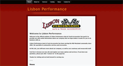 Desktop Screenshot of lisbonperformance.com